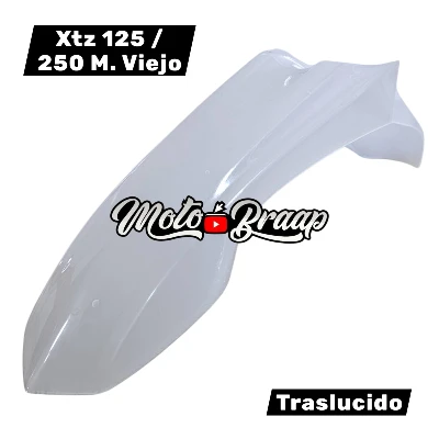 PL XTZ 125 / PL XTZ 250 M. Viejo guardabarro Traslucido SPD