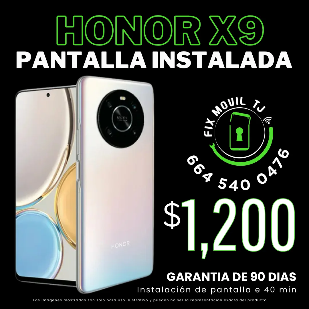 Pantalla de honor x9 