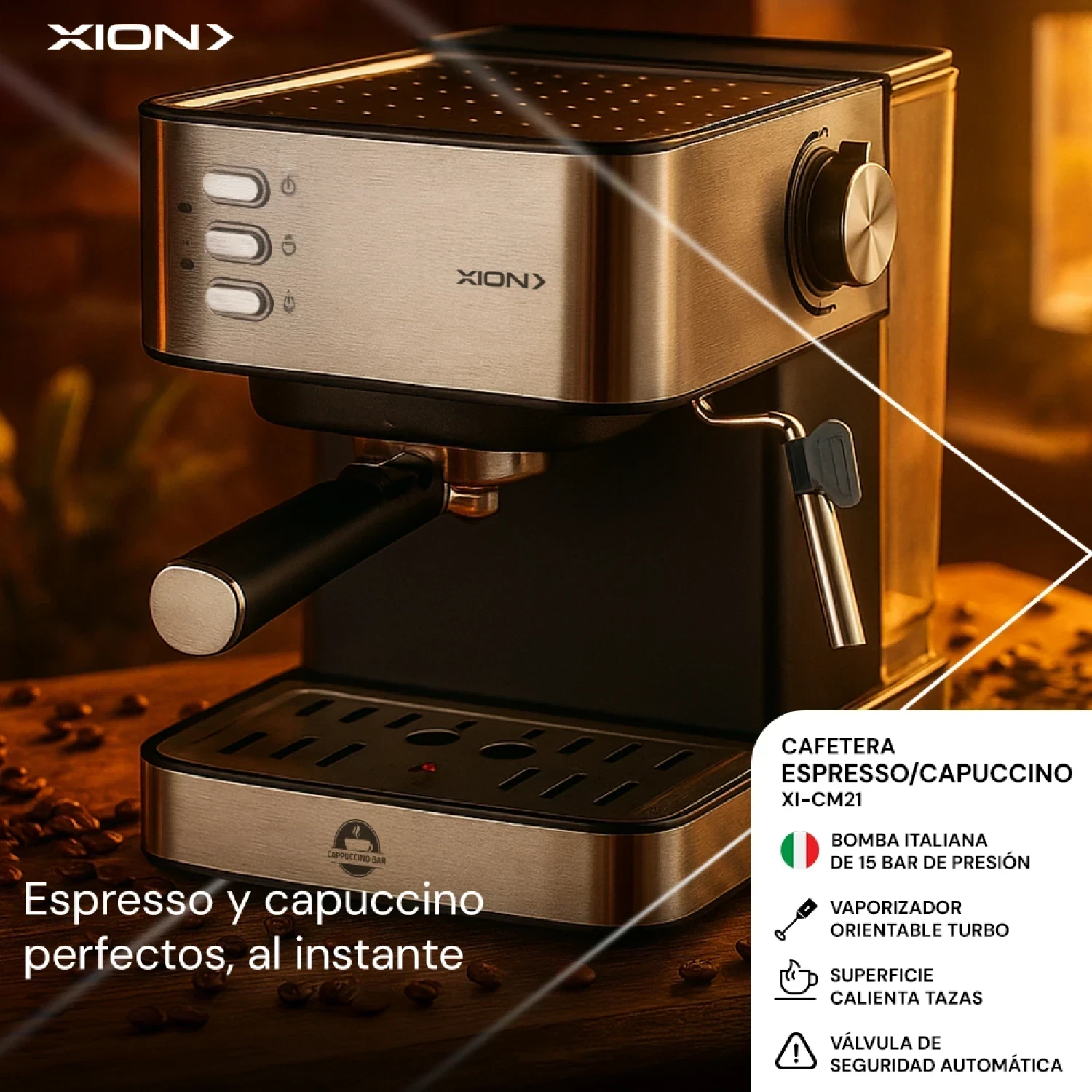 Cafetera Expresso 15 Bares 𝙓𝙄𝙊𝙉 2