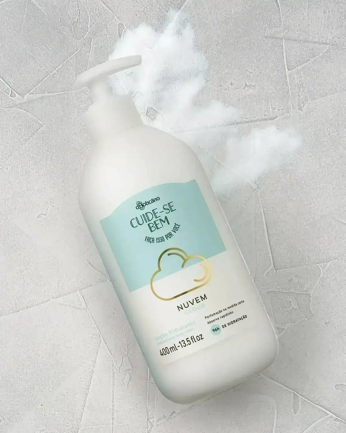 Cuide-se Bem Nuvem Loción Hidratante Corporal, 400ml 2