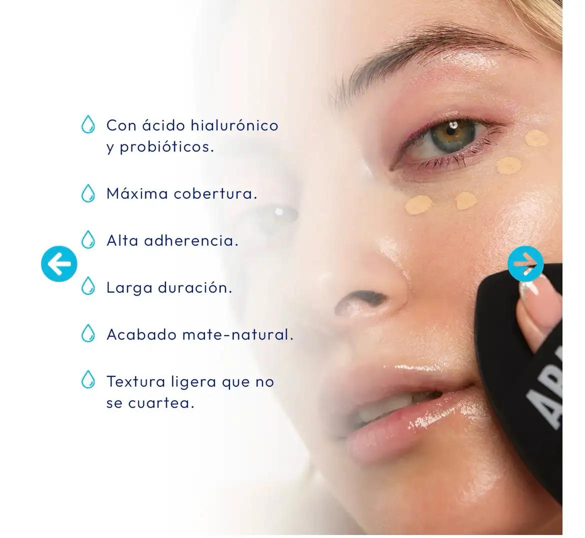 Corrector lights on arantza 3