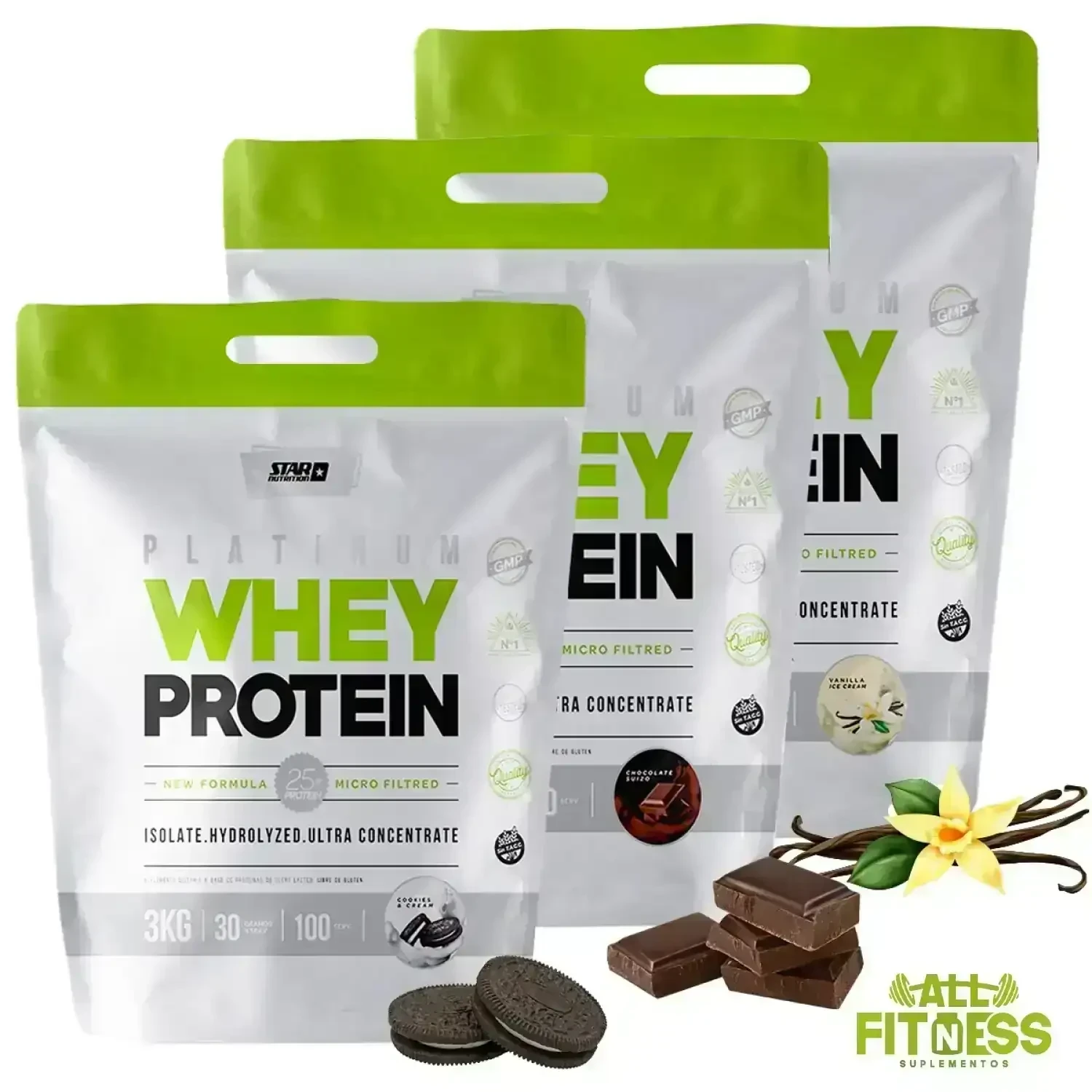 Whey Platinum x 3kg StarN