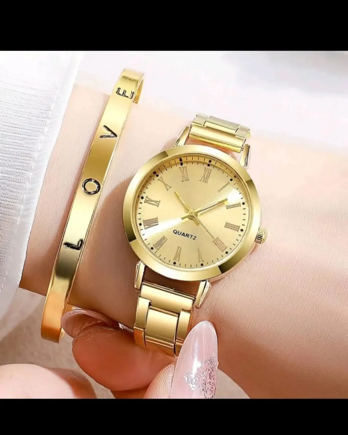 Reloj para dama con pulsera