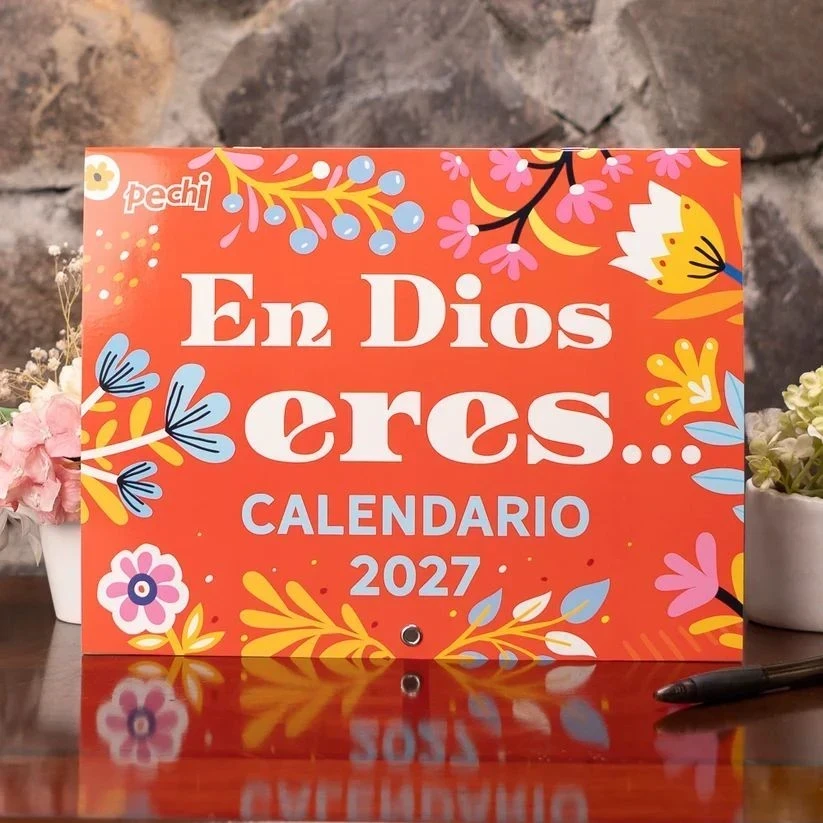 Calendario pared Pechi 2027 En Dios eres 2