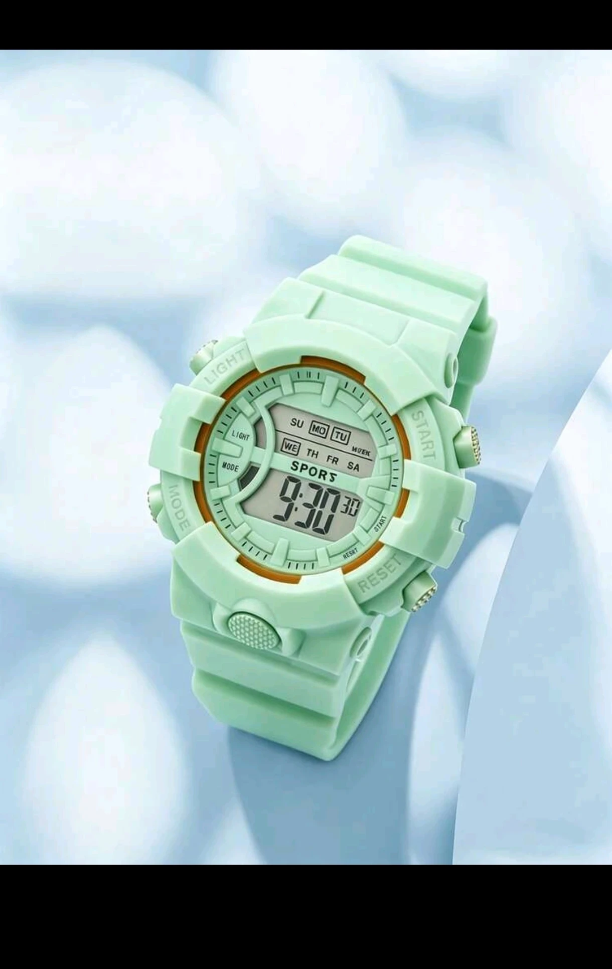 Reloj Digital Deportivo para Dama - Reloj de Pulsera Casual con Retroiluminación LED, Alarma y Calendario (Modelo 1762)