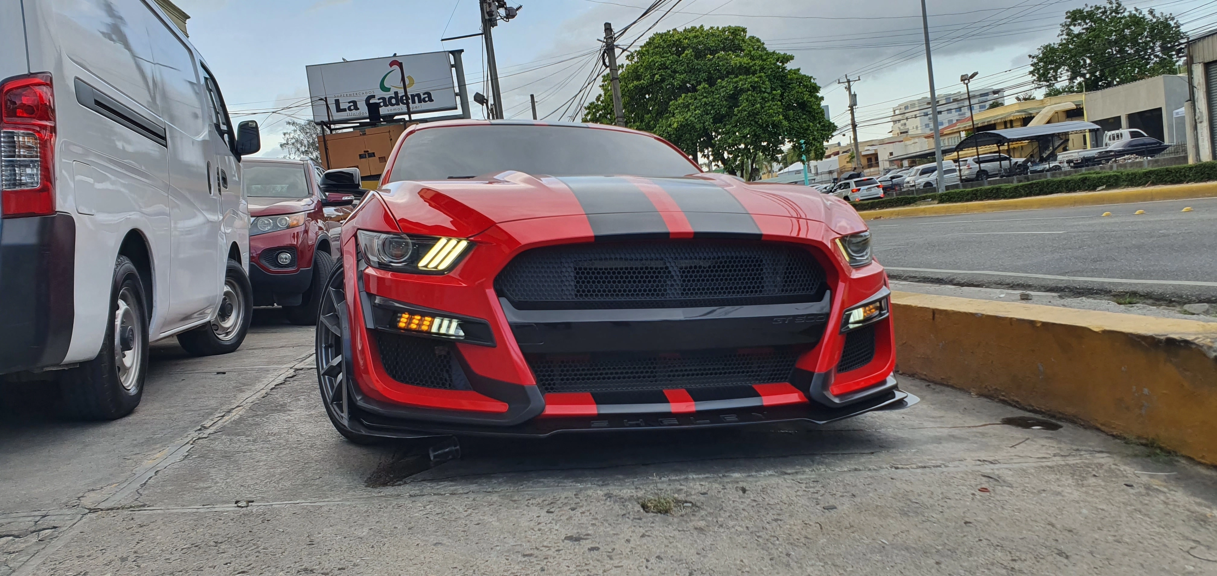 BUMPER GT500 FORD MUSTANG 2015-2017  2