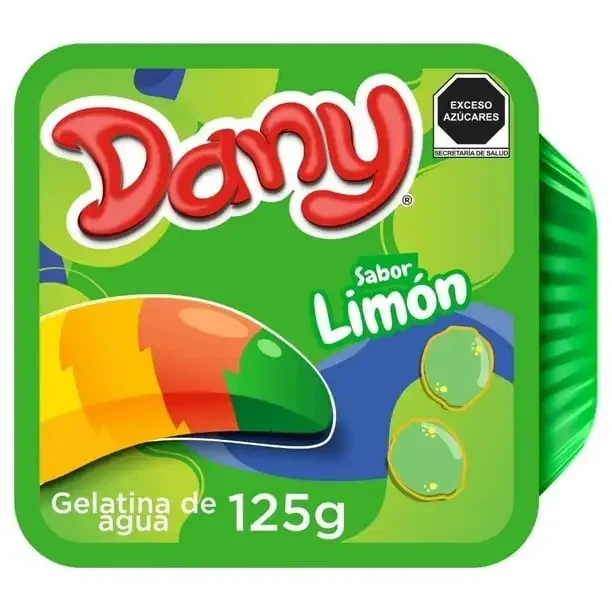  GELATINA SABOR LIMÓN DANY 125 G – GELATINA DE AGUA 