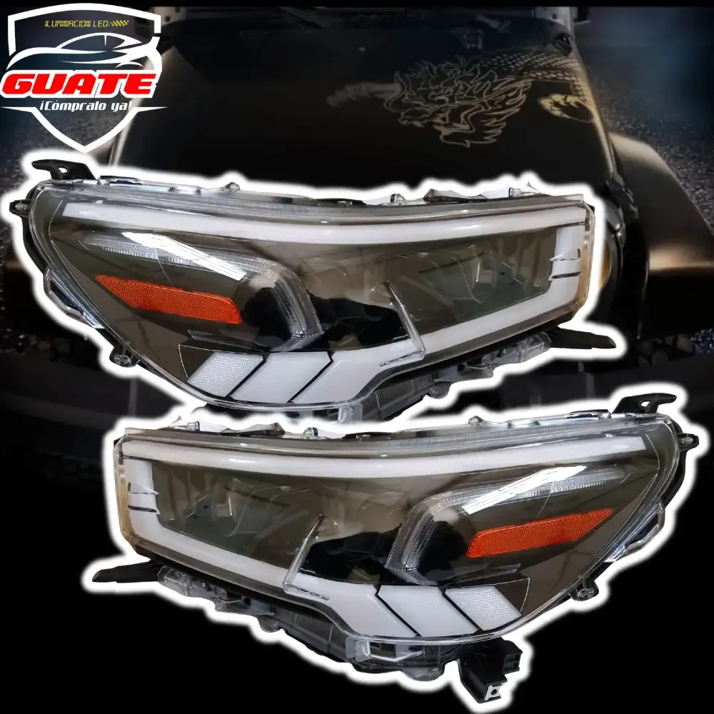SILVINES DINAMICOS LED HILUX 