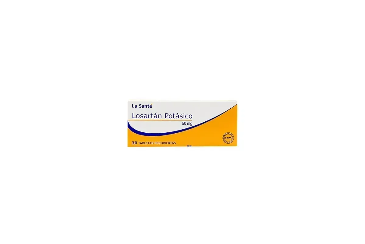 LOSARTAN 50 MG X 30 TBL LA SANTE