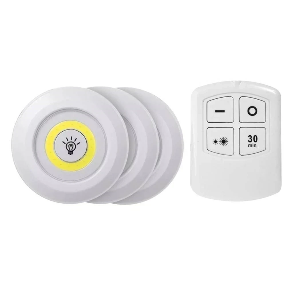 Luz Led de Uso Interior c/Control Set de 3 𝙇𝙀𝘿𝙎𝙏𝘼𝙍