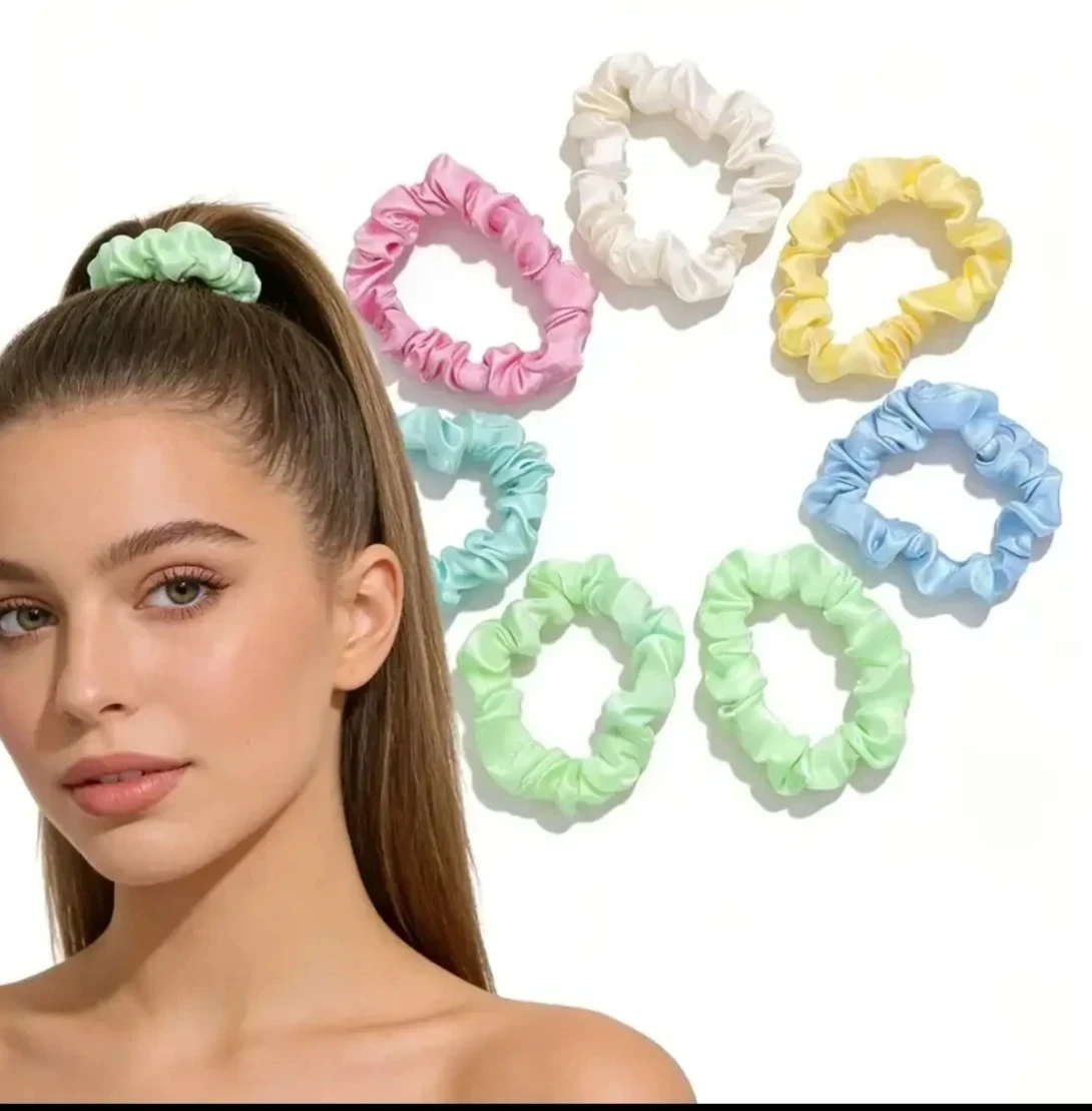 Moñas cabello satín  2
