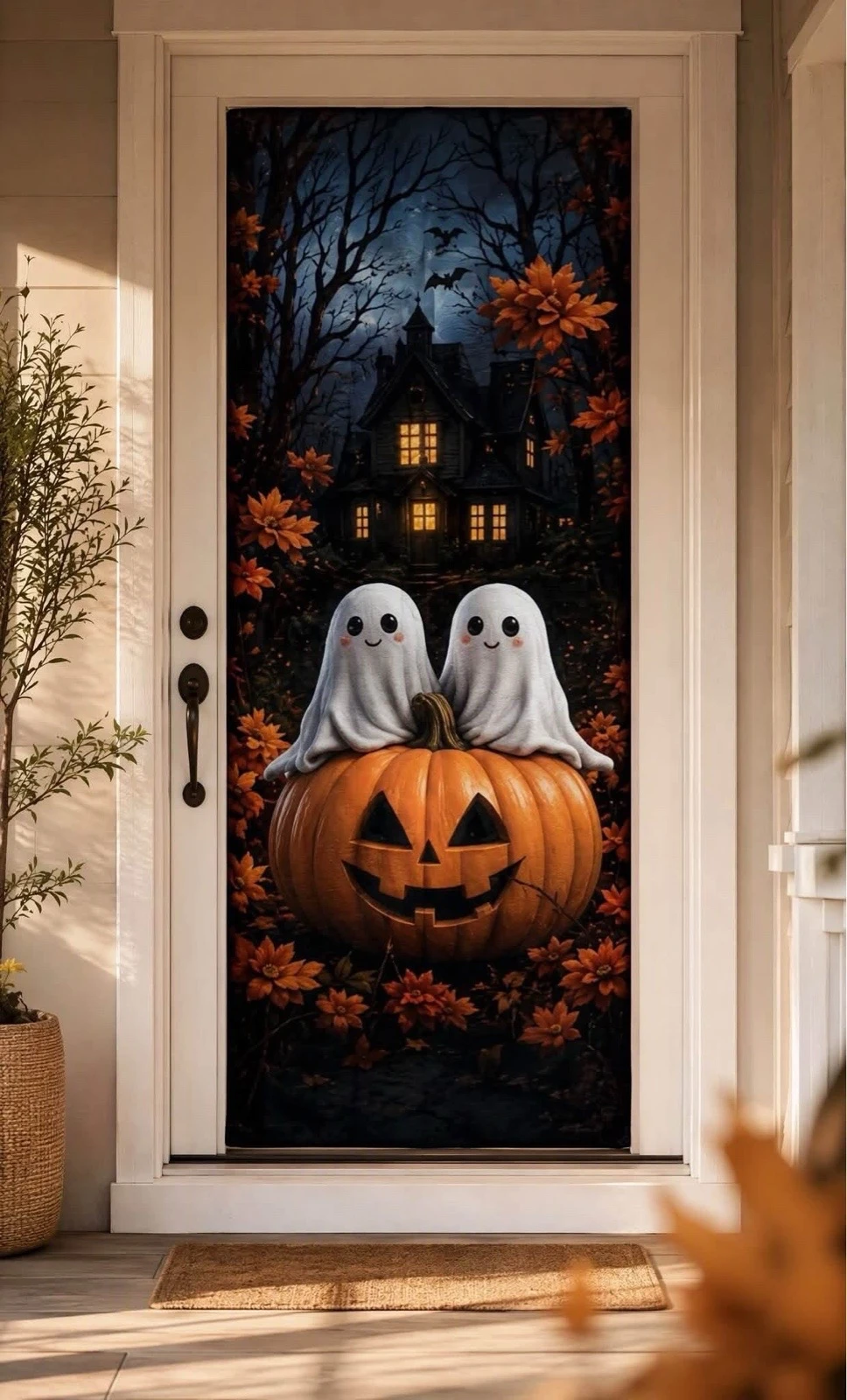 Cubrepuerta halloween (210 x 100 cm) 4