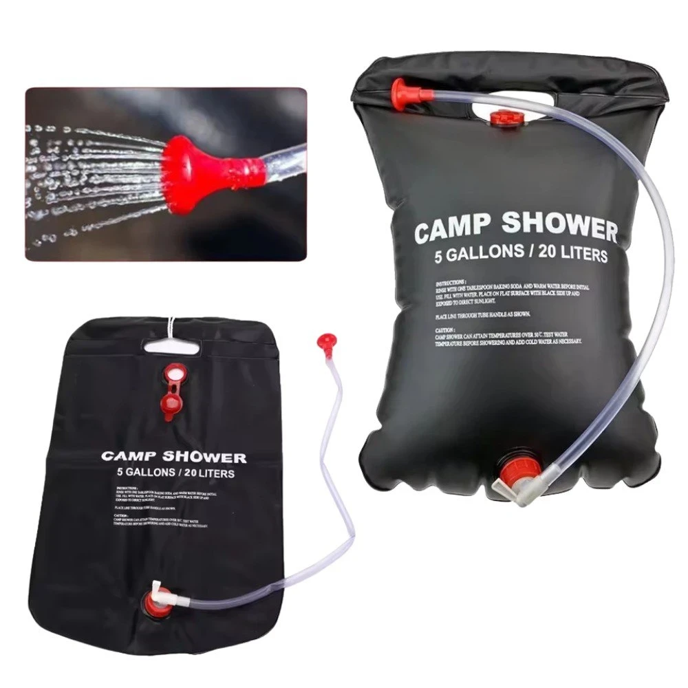 Bolsa ducha regadera portátil 20 LITROS  2