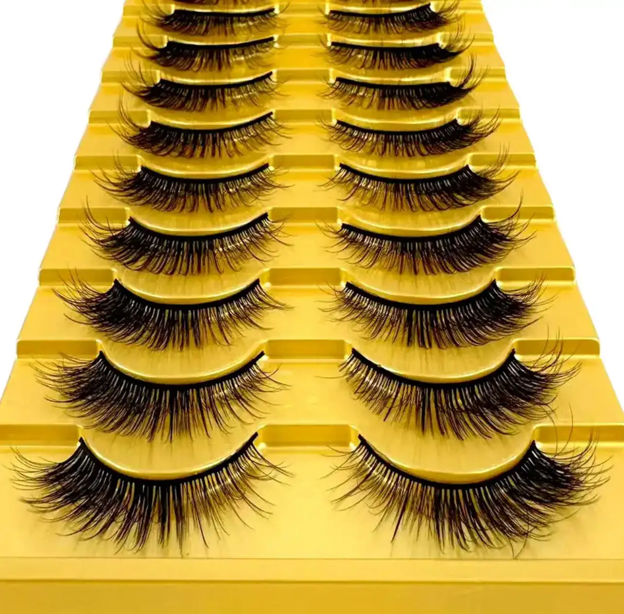 Set 10 Pares Pestañas 3D WISPY FOXY EYE 🦊  4