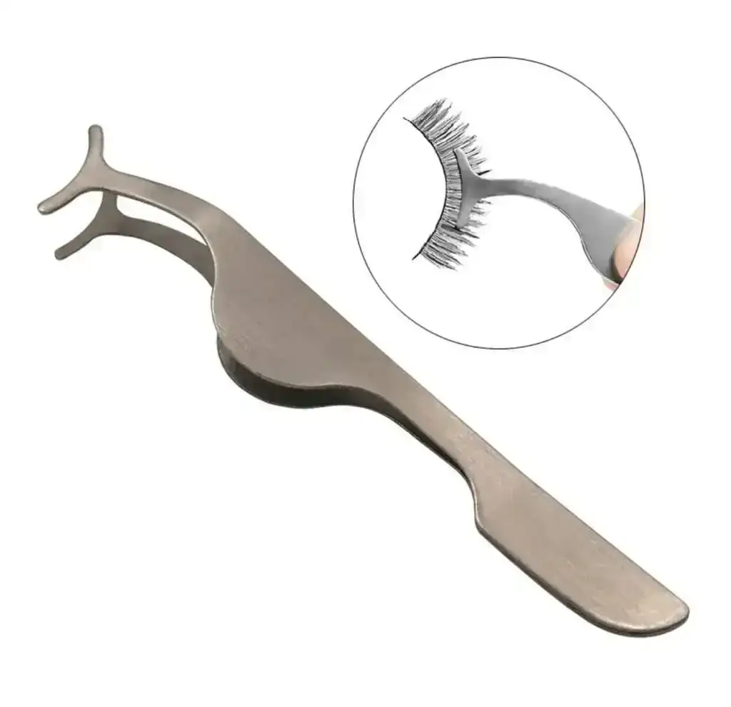 Pinza para Aplicar Pestañas en Banda