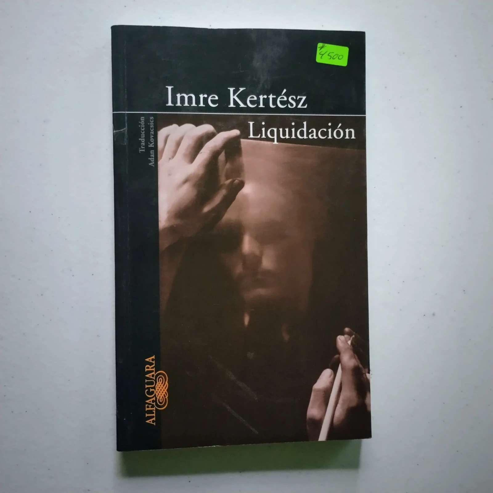 Liquidación, Imre Kertész, usado
