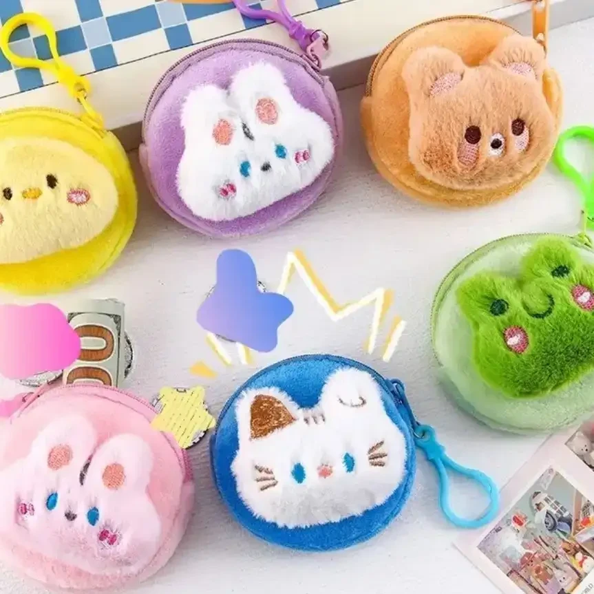 Monedero de peluche Animalitos