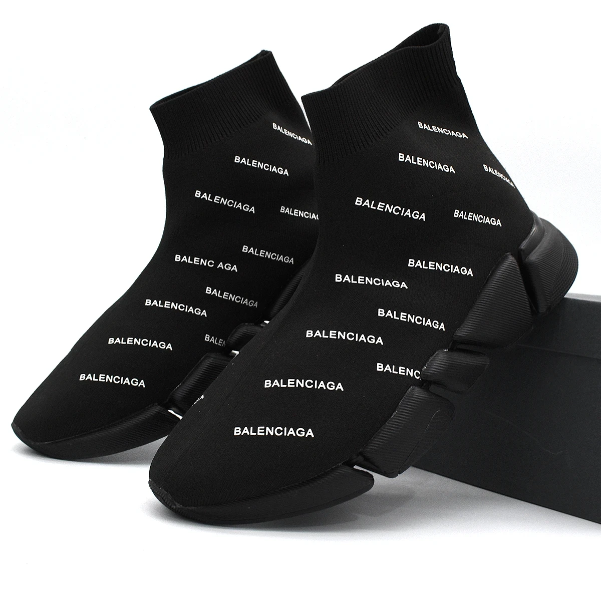 Balenciaga Speed Trainer 2.0 All Over Logo 10