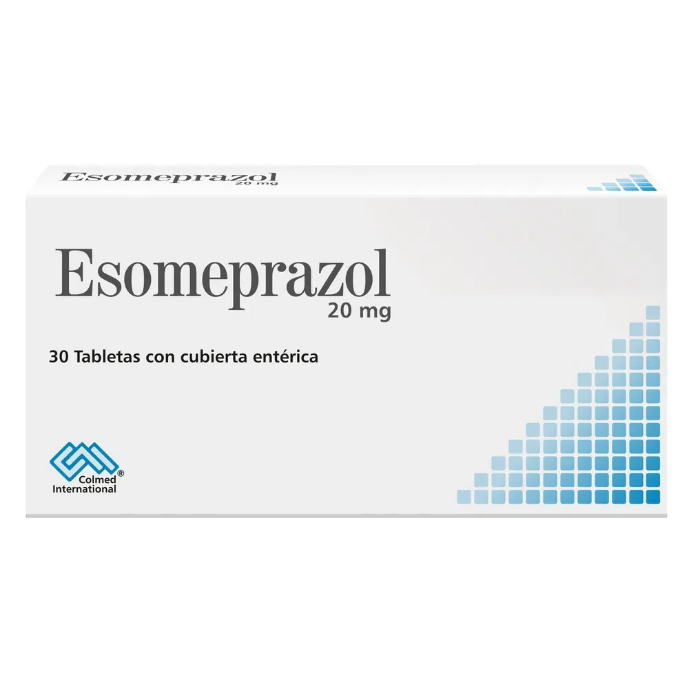 ESOMEPRAZOL 20 MG CJA X 30 TAB COLMED 