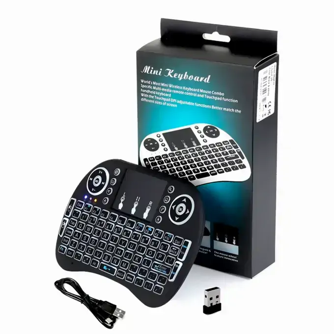 Teclado mini Tv box