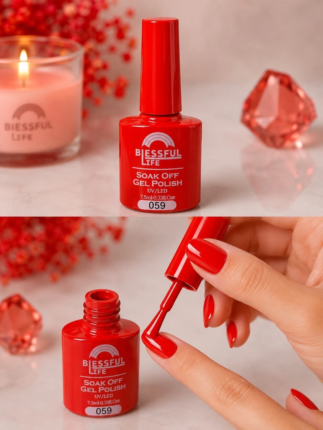 biessful life esmalte semi permanente tono 059
