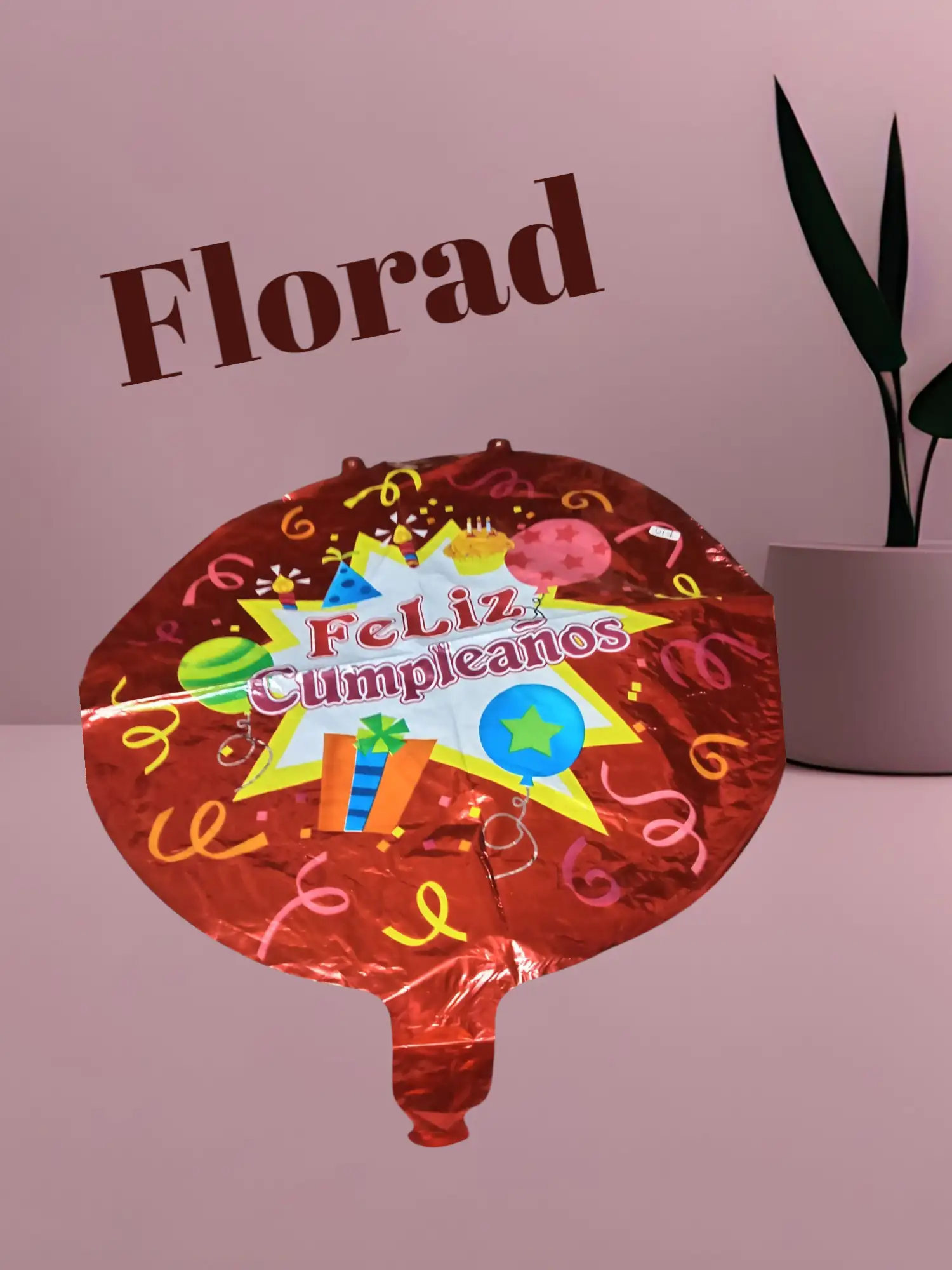 Globos de feliz cumpleaños 