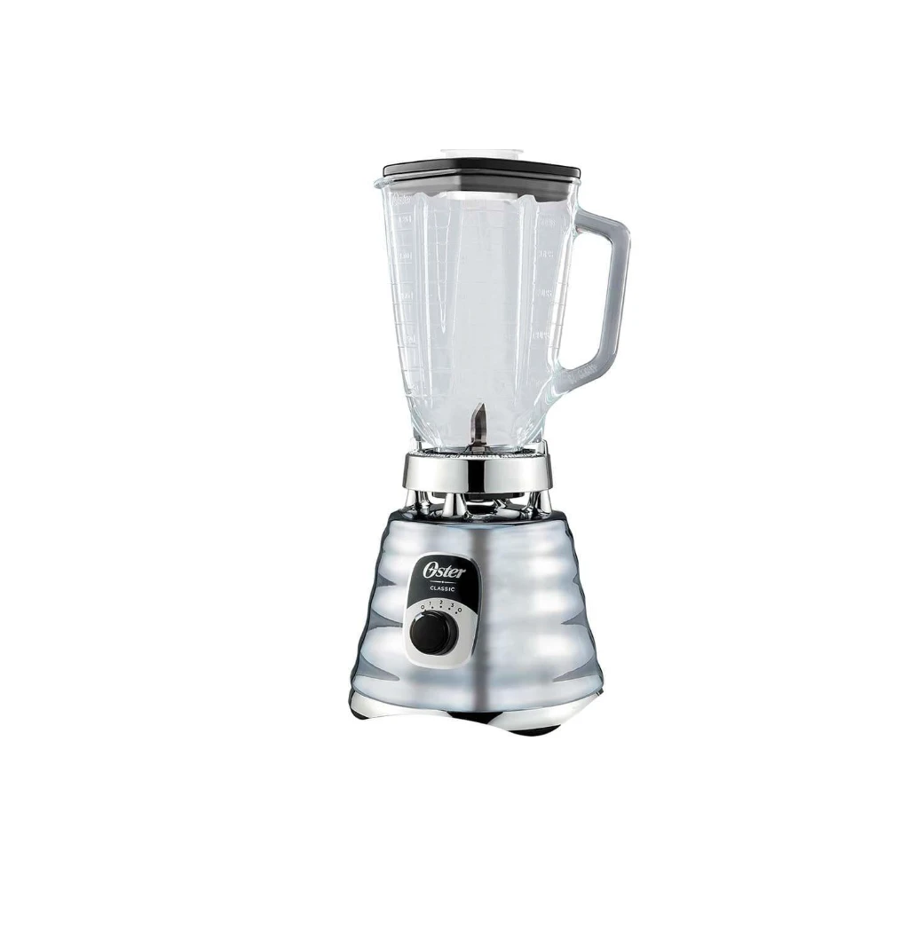 Licuadora Clásica Oster, Cromada, 3 Velocidades, 1.25L - 700 Watts 2