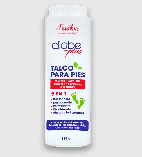 Talco para pies DiabePlus