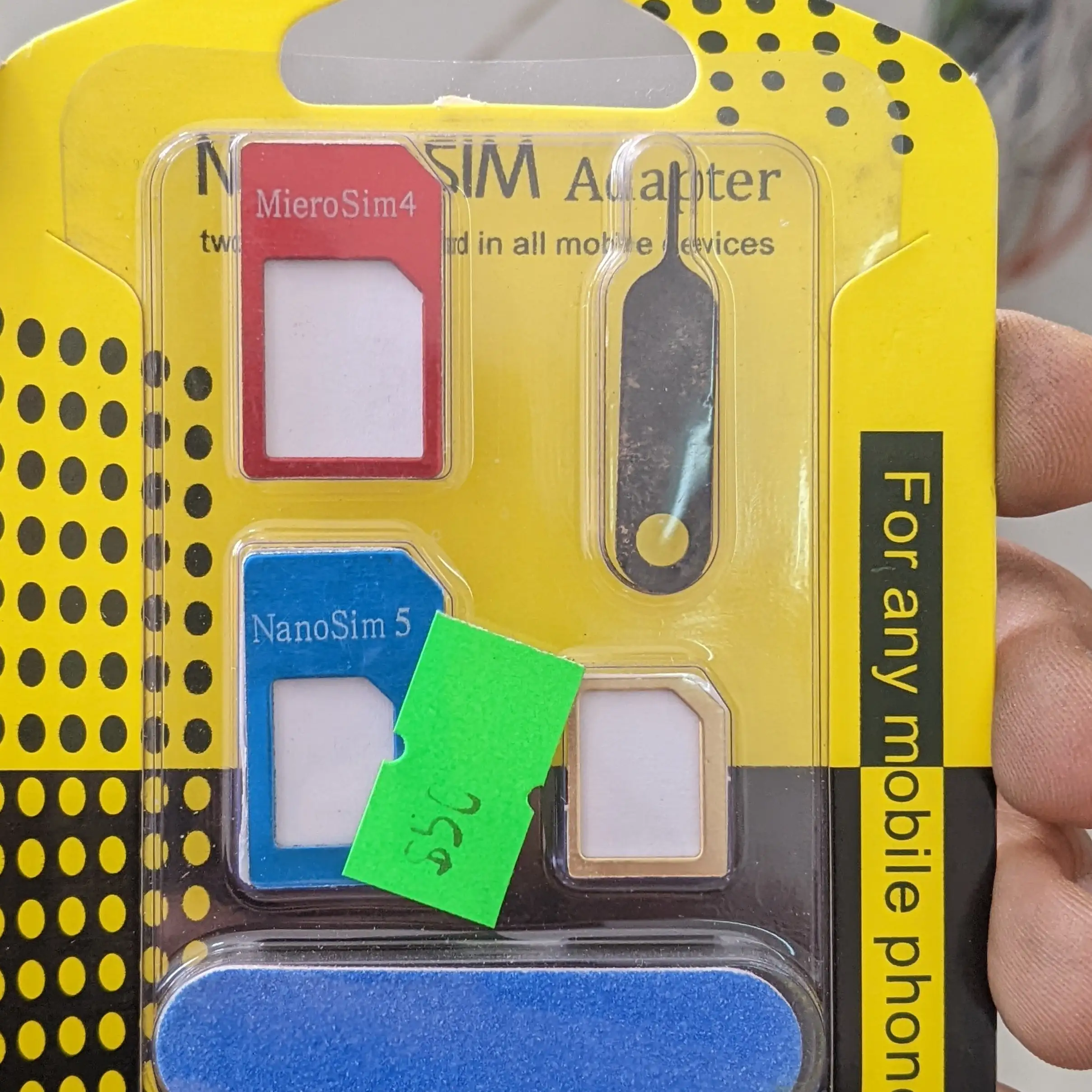 Llave sim+adaptadores 😮👌