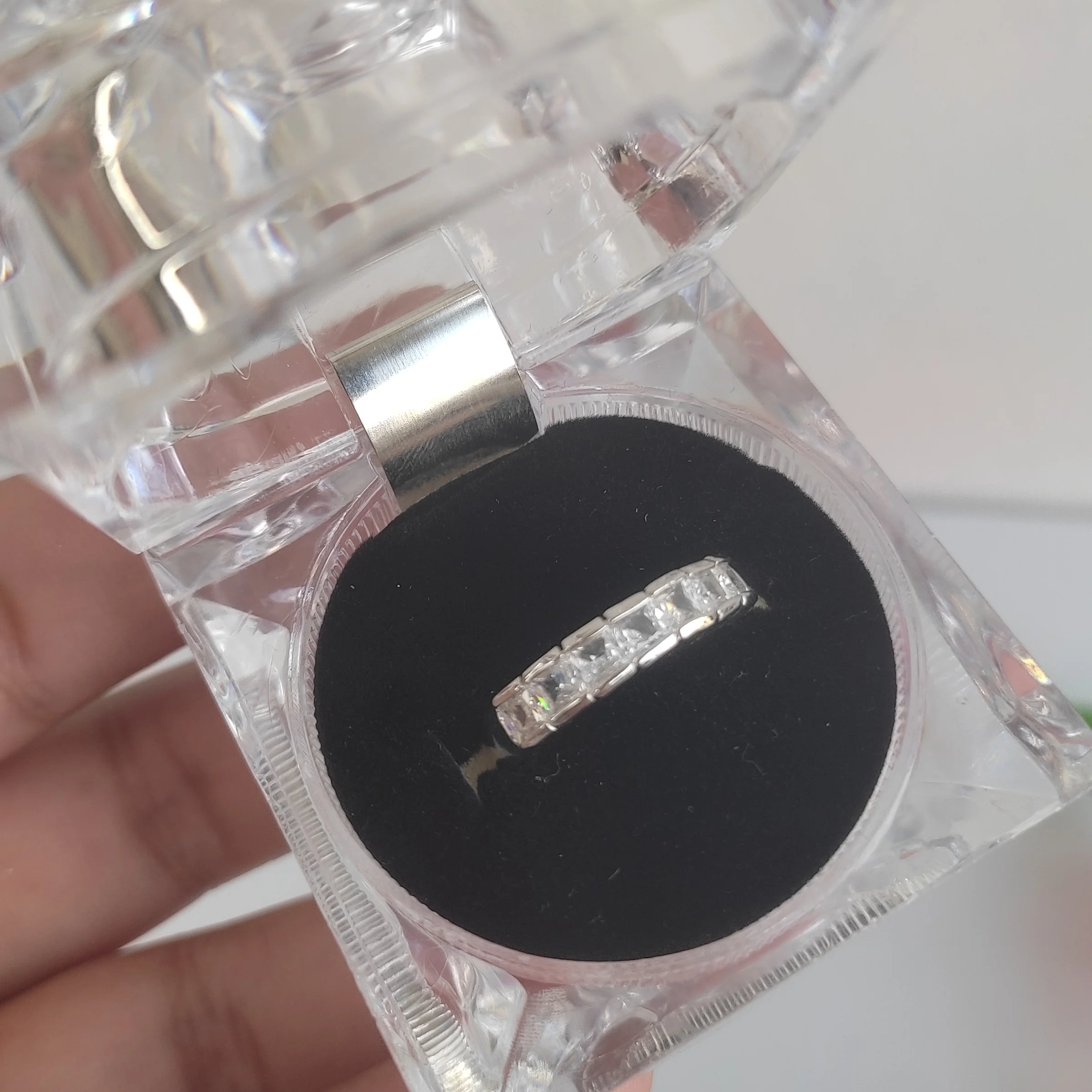 ANILLO AJUSTABLE PIEDRAS SILVER 2
