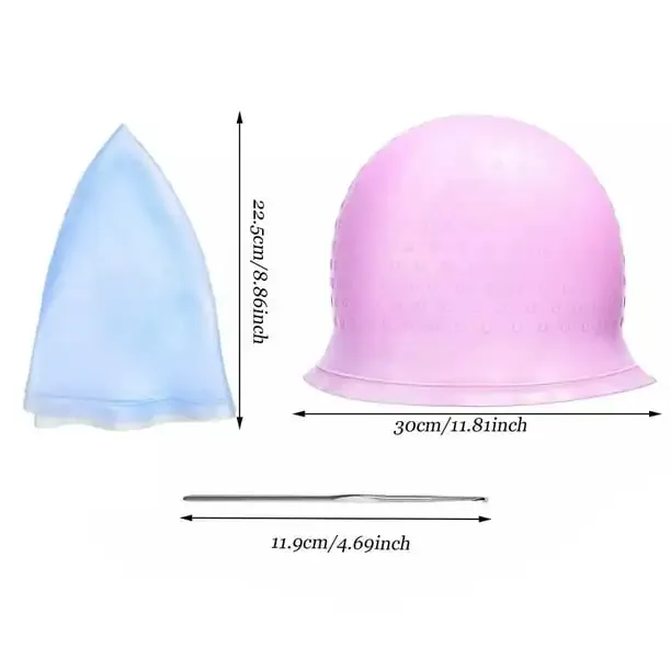 Gorro para Mechas de Silicone Incluye Aguja