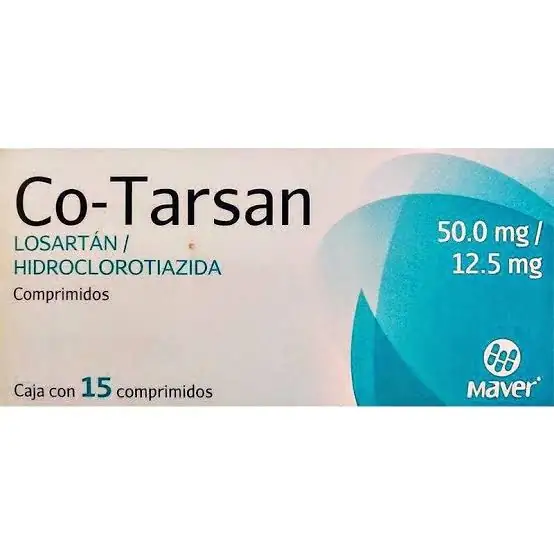 Co-Tarsan 50mg/12.5 ( Losartan/Hidroclorotiazida)