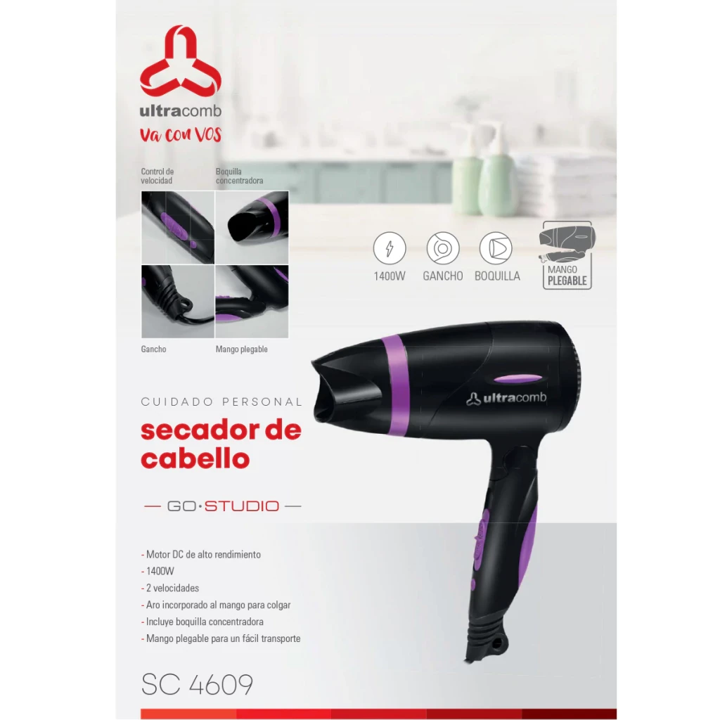 Secador de cabello Ultracomb SC4609