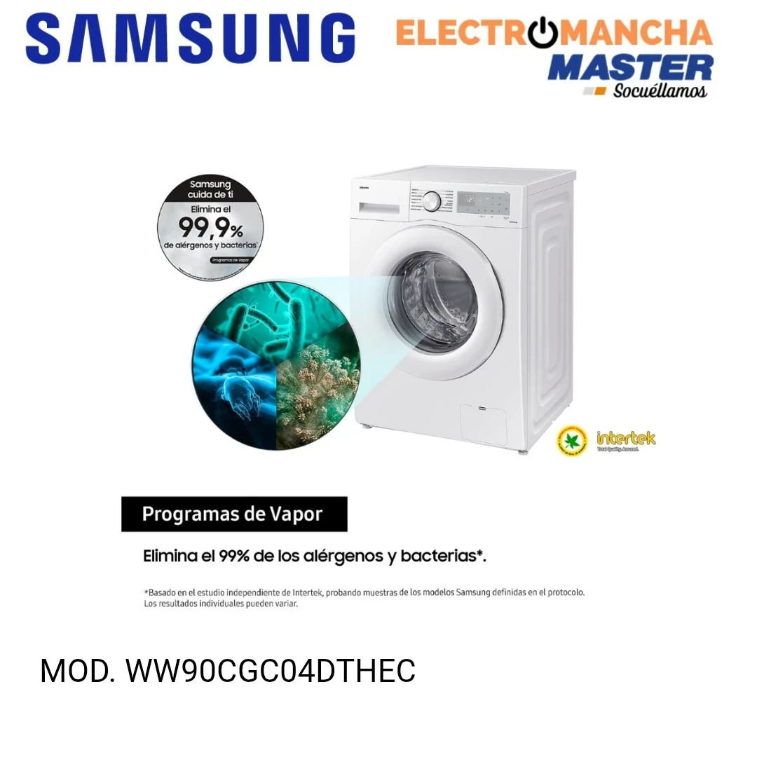 LAVADORA SAMSUNG MOD. WW90CGC04DTHEC 9 KILOS A 3