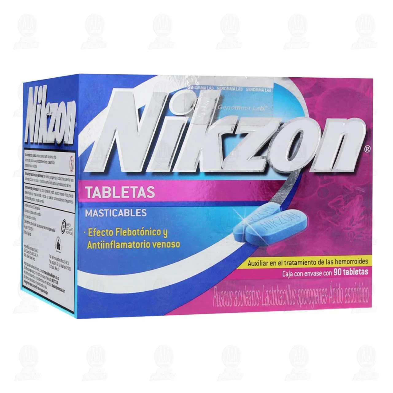 Nikzon, 90 Tabletas Masticables.