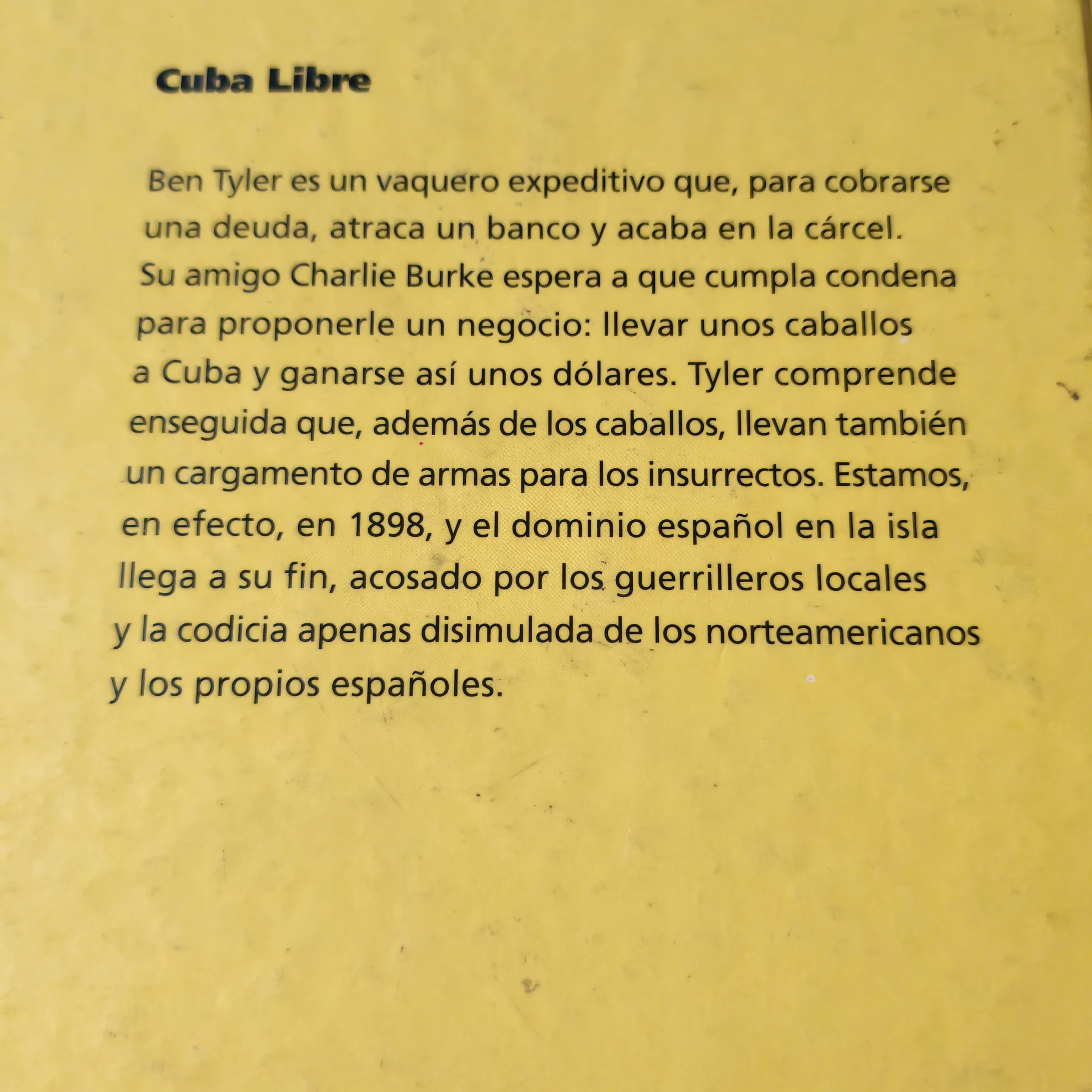 Cuba libre, Elmore Leonard, usado 2