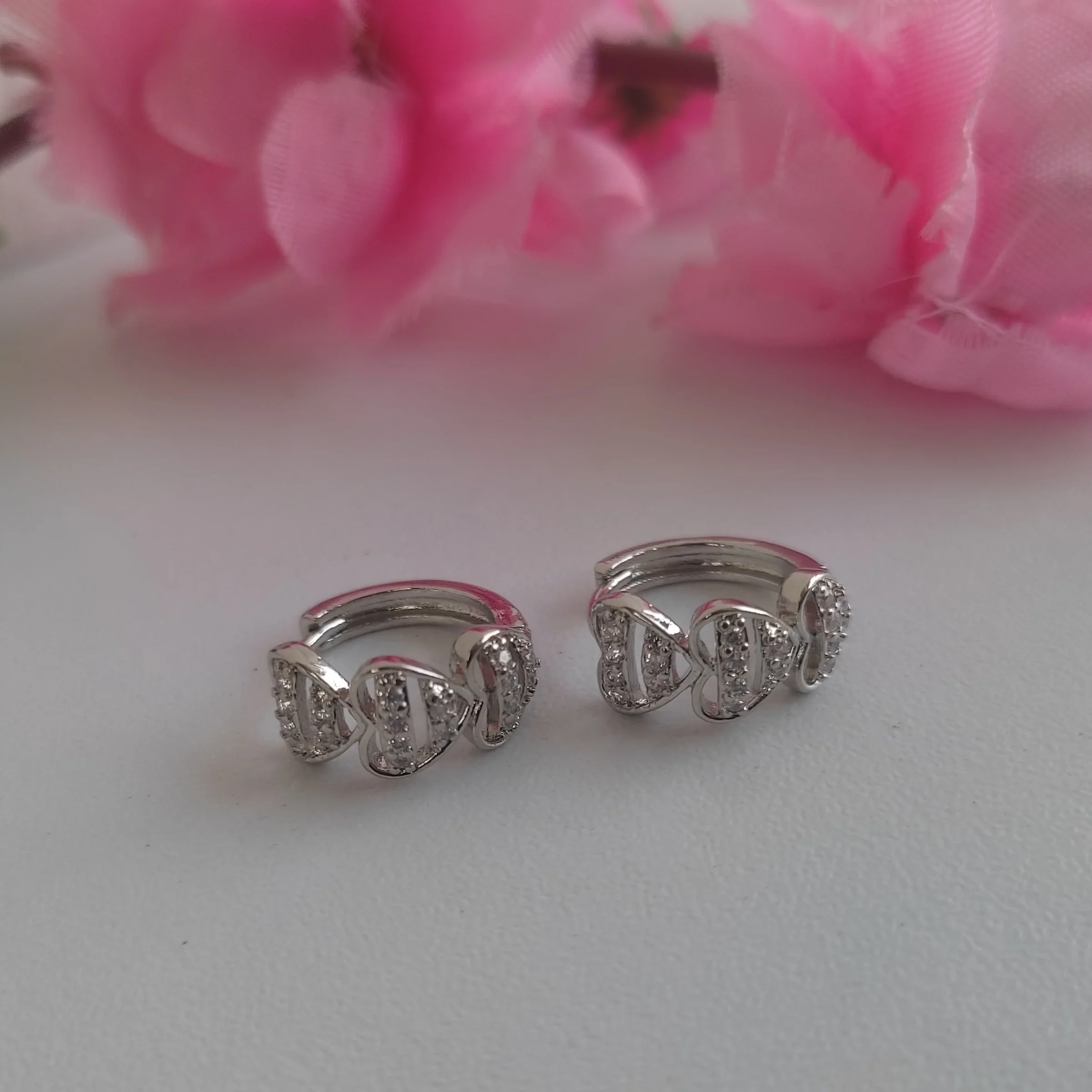 HOOPS CORAZONES SILVER 2