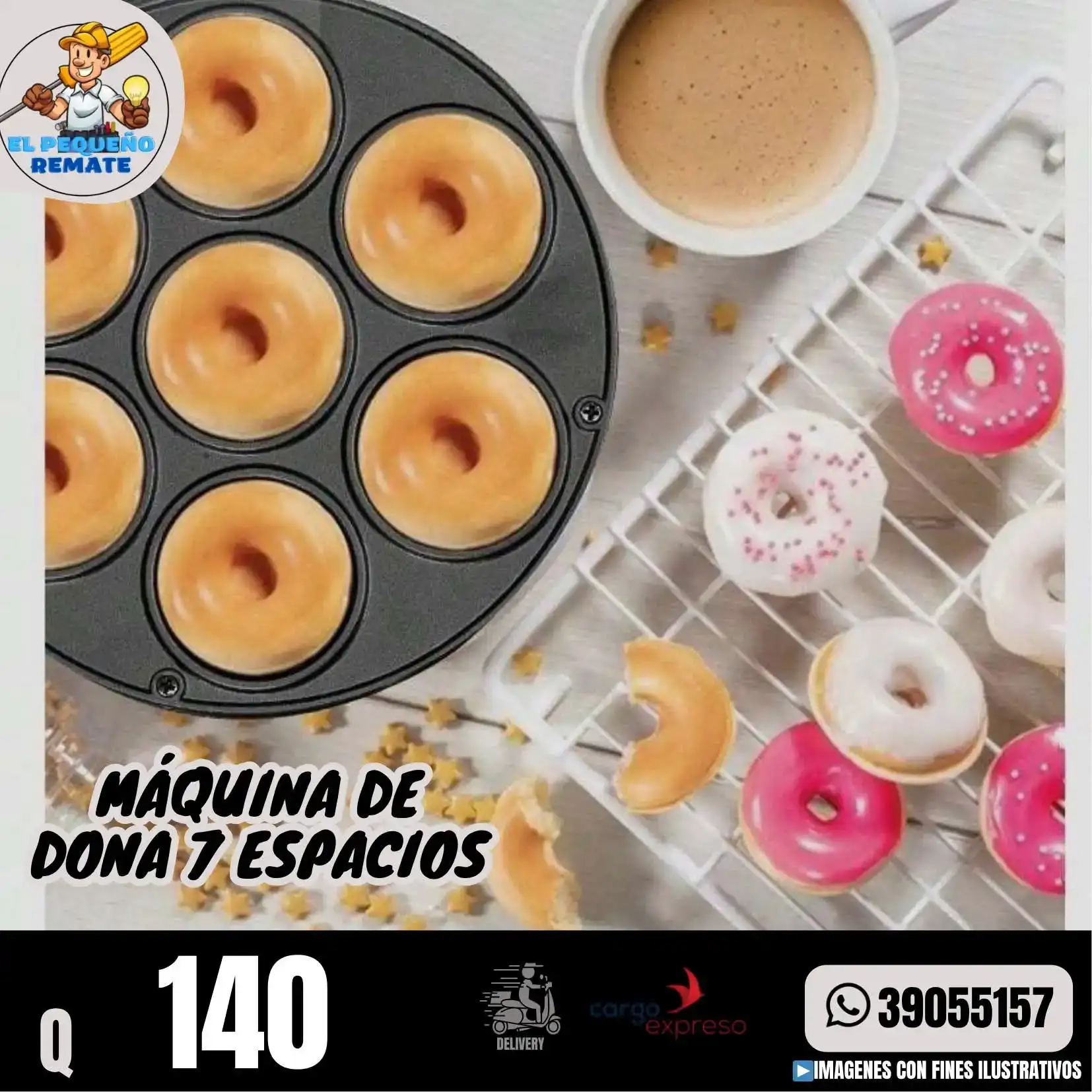 MÁQUINA DE DONA 7 ESPACIOS  3