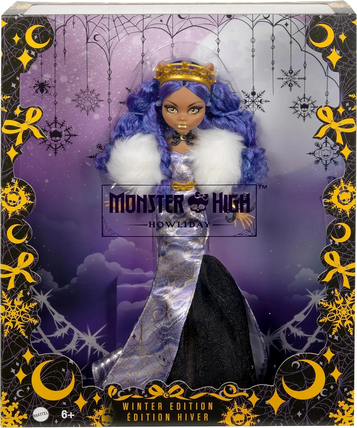 MUÑECA DE EDICIÓN DE INVIERNO DE MONSTER HIGH HOWLIDAY