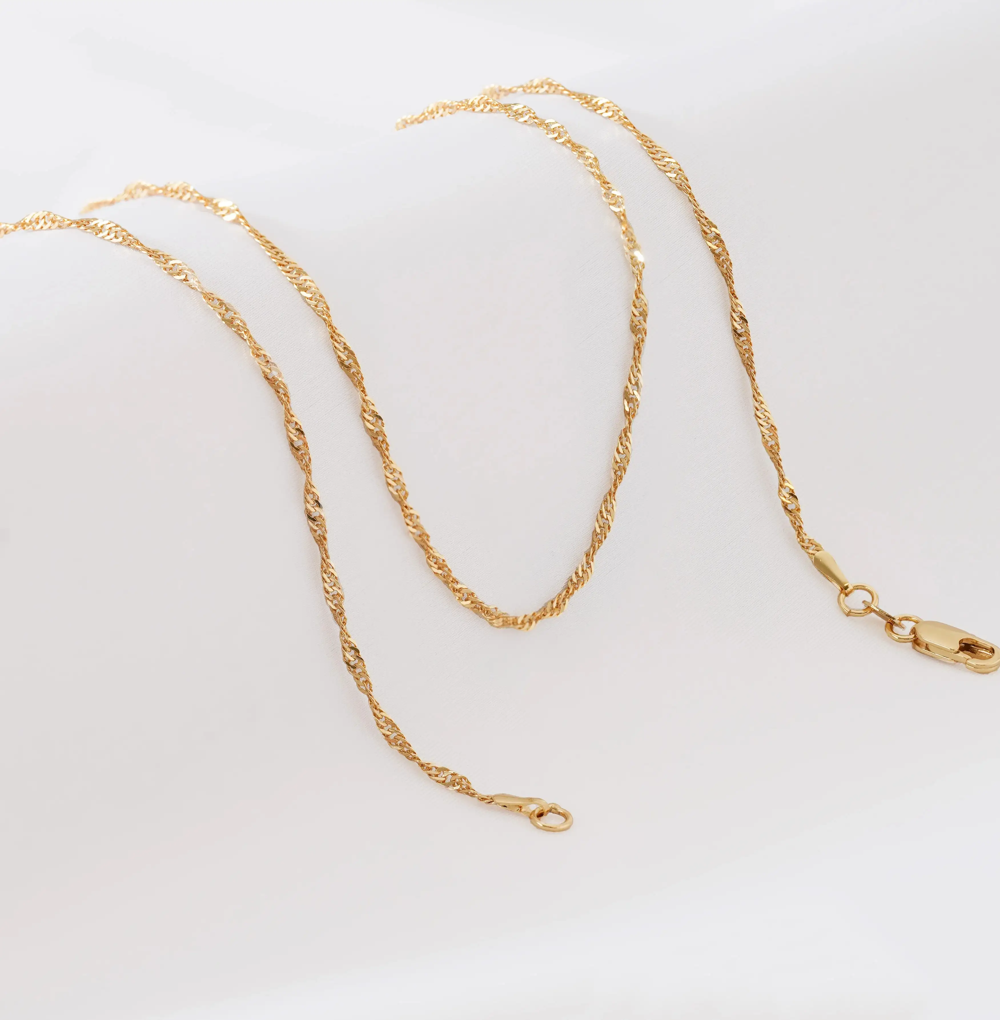 Cadena Singapur Punteras 45cms 1.5mm