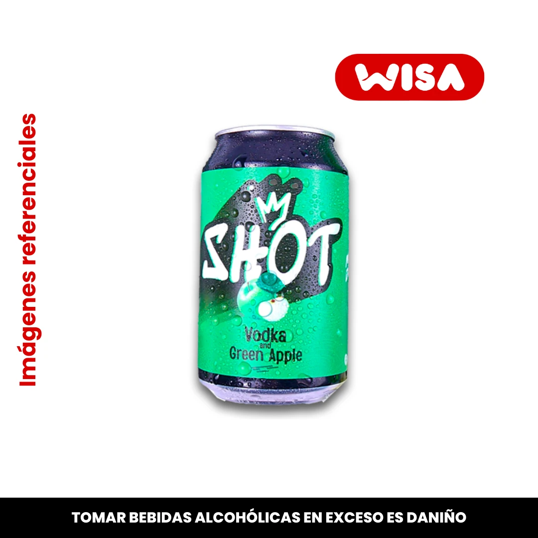 Shot Lata Green Apple