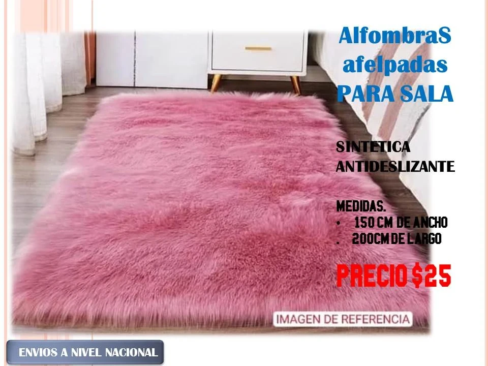 Alfombras afelpadas 