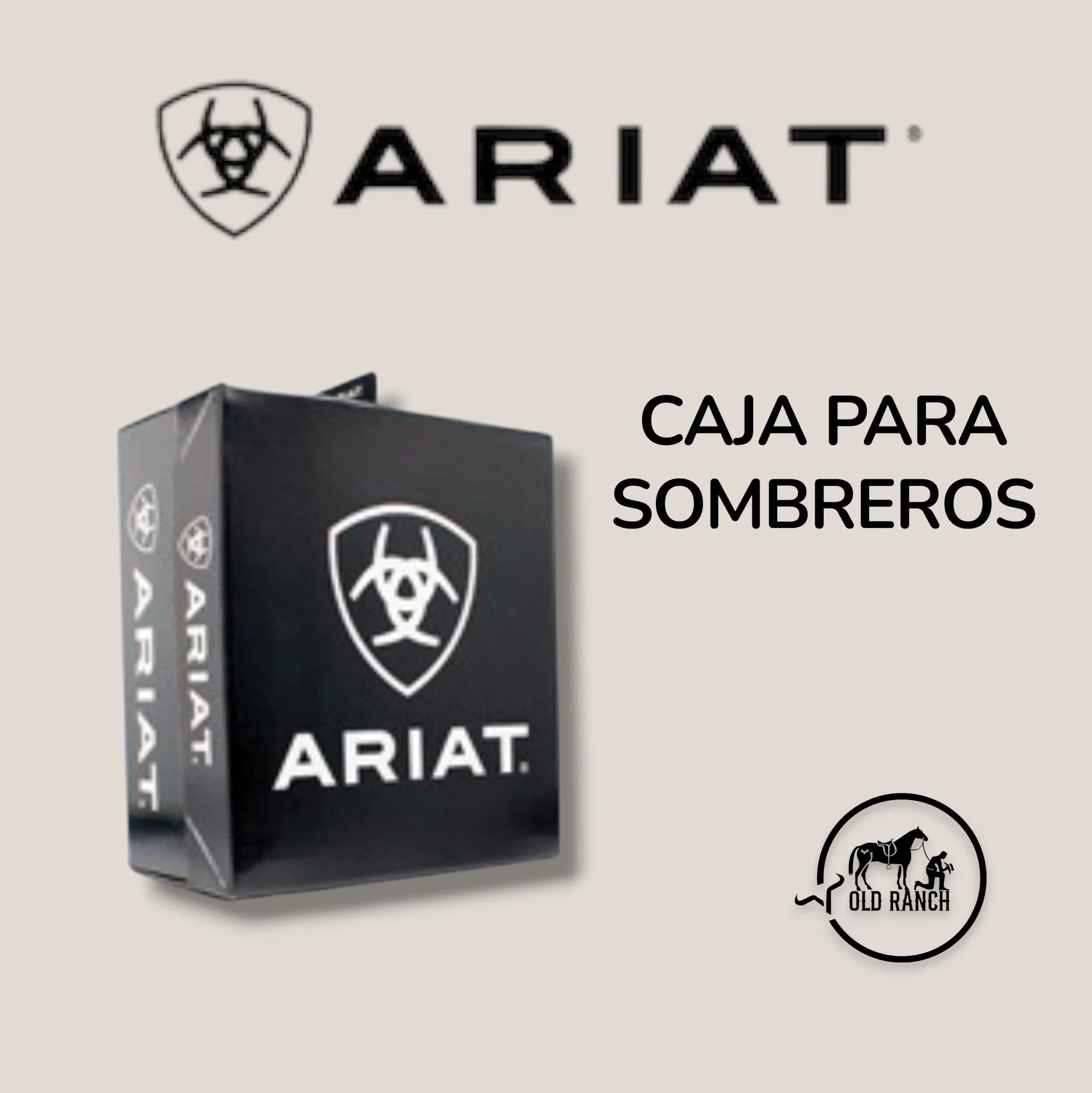 ARIAT HAT BOX