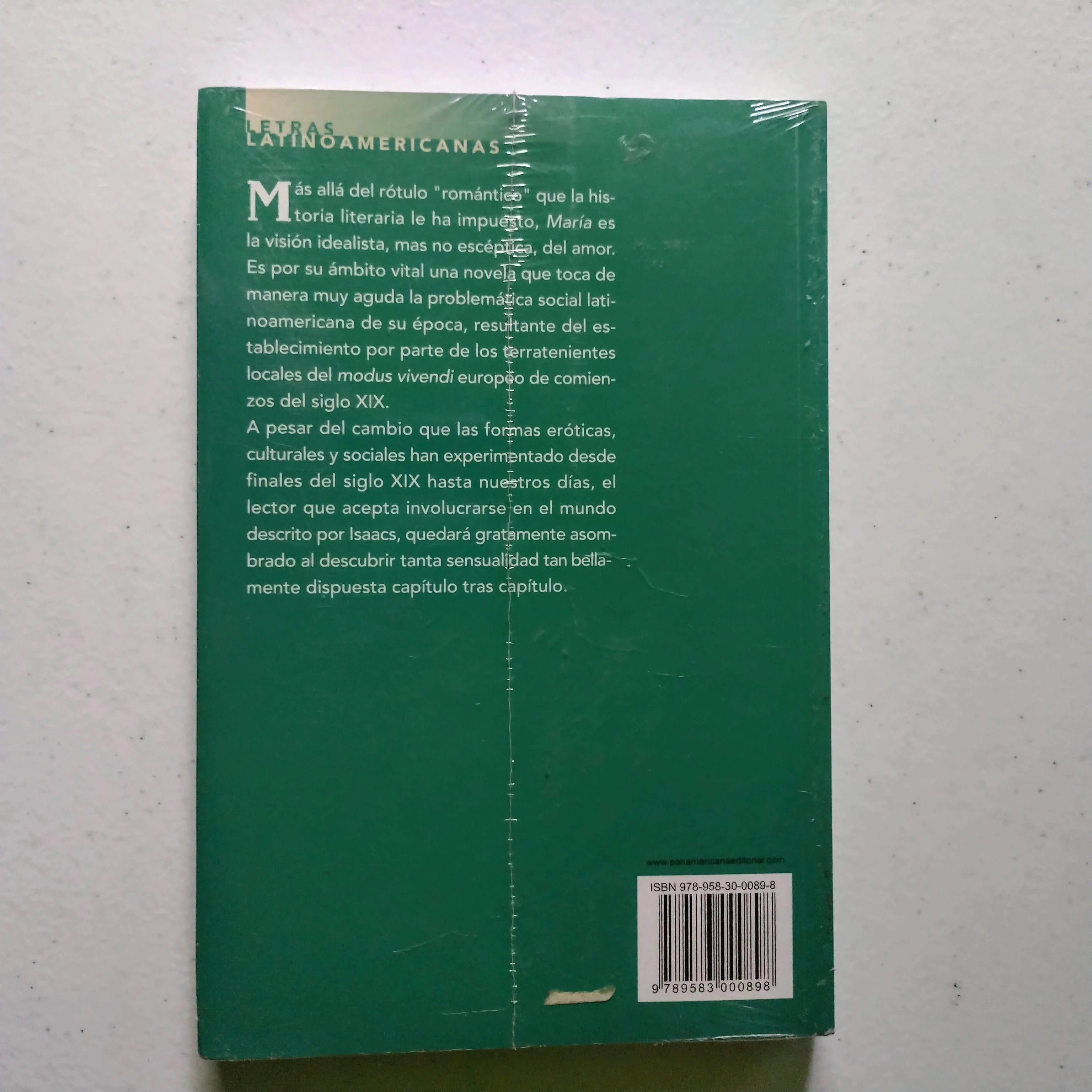 María, Jorge Isaacs, nuevo 2