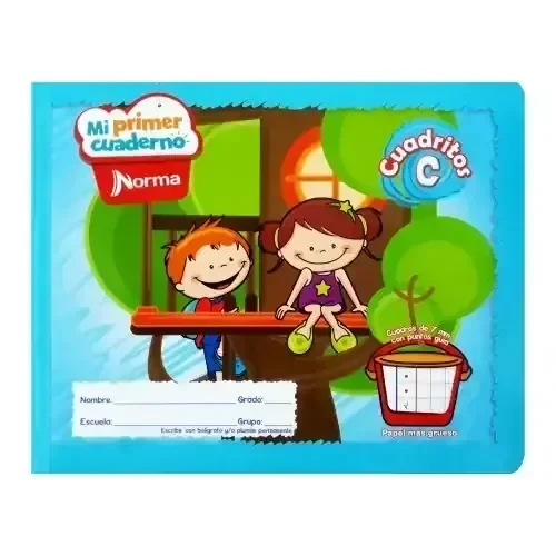 Cuaderno,mi primer cuaderno ,cuadrito c 72 h 4