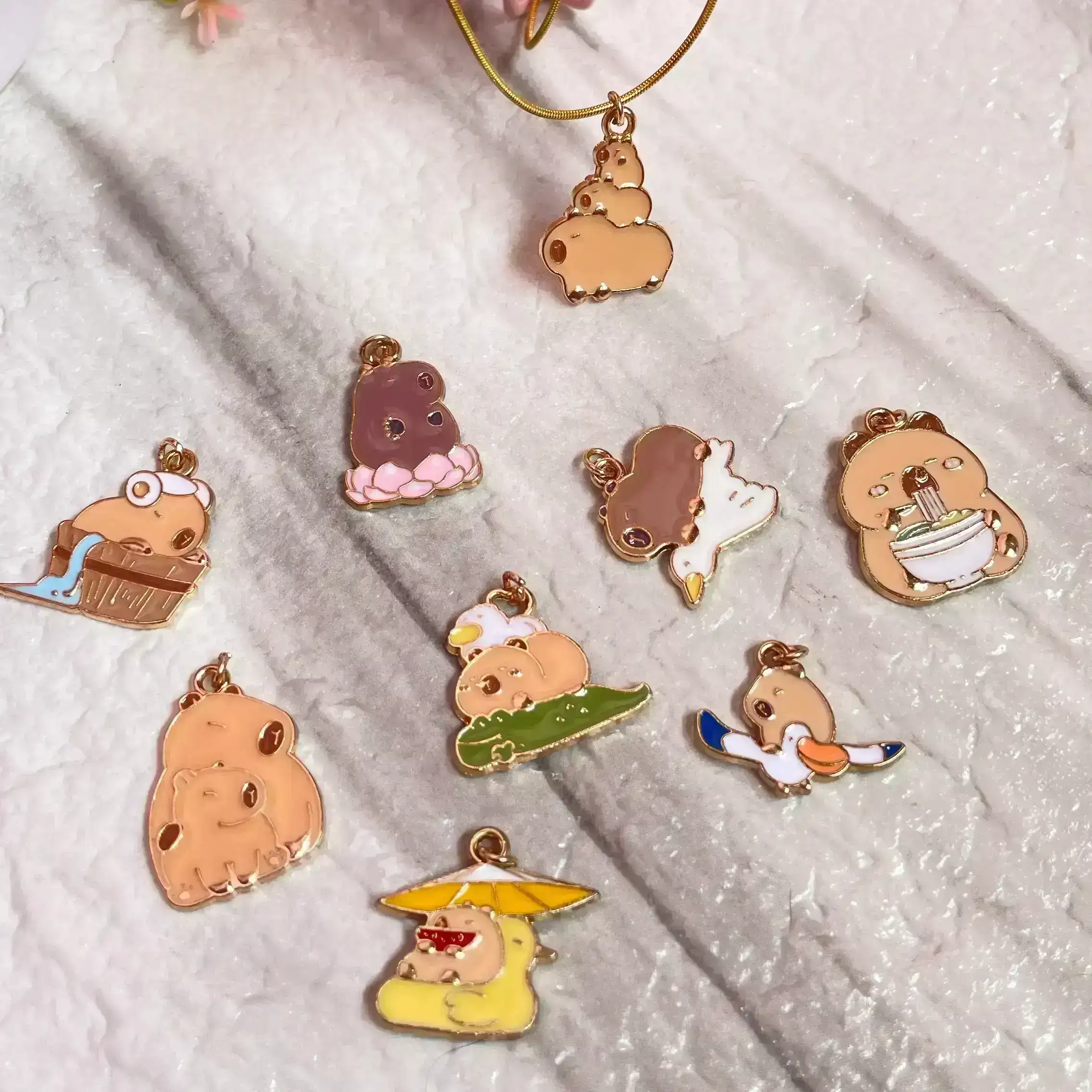 Collar de capibara 