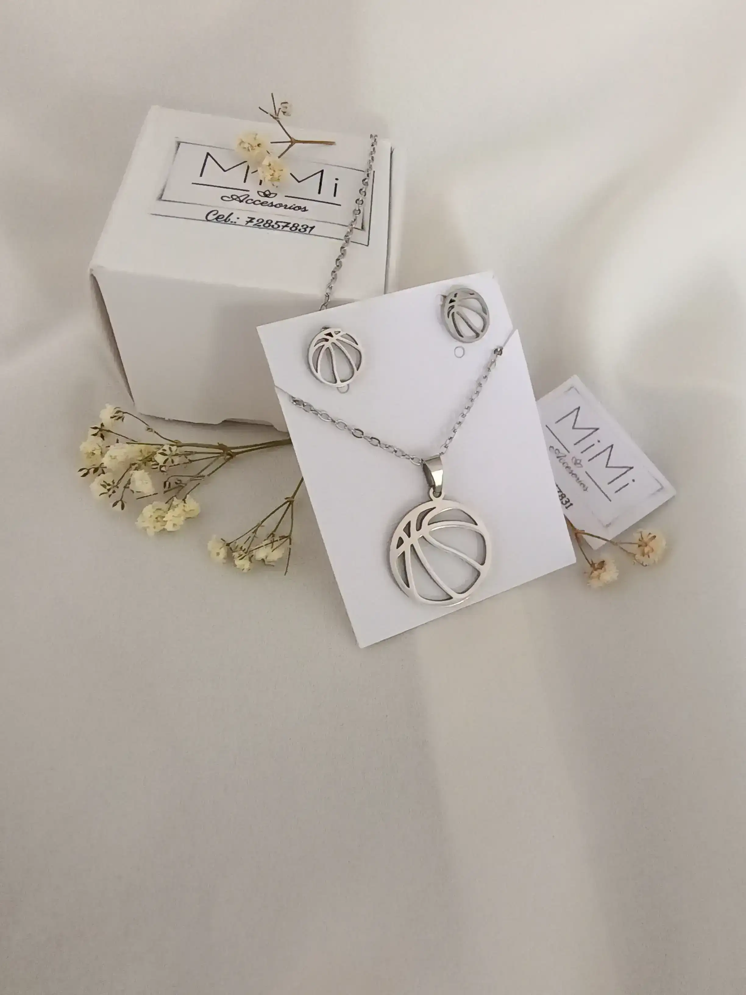 Juego de joyas en acero inoxidable 