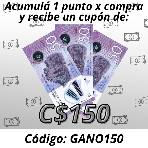 Acumulá 5 puntos