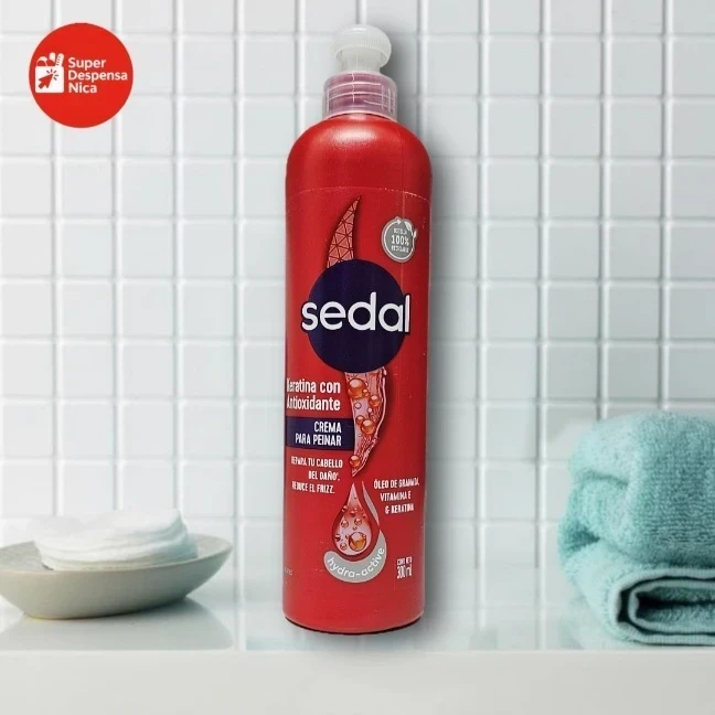 Crema Sedal Keratina Con Antioxidante 300ml