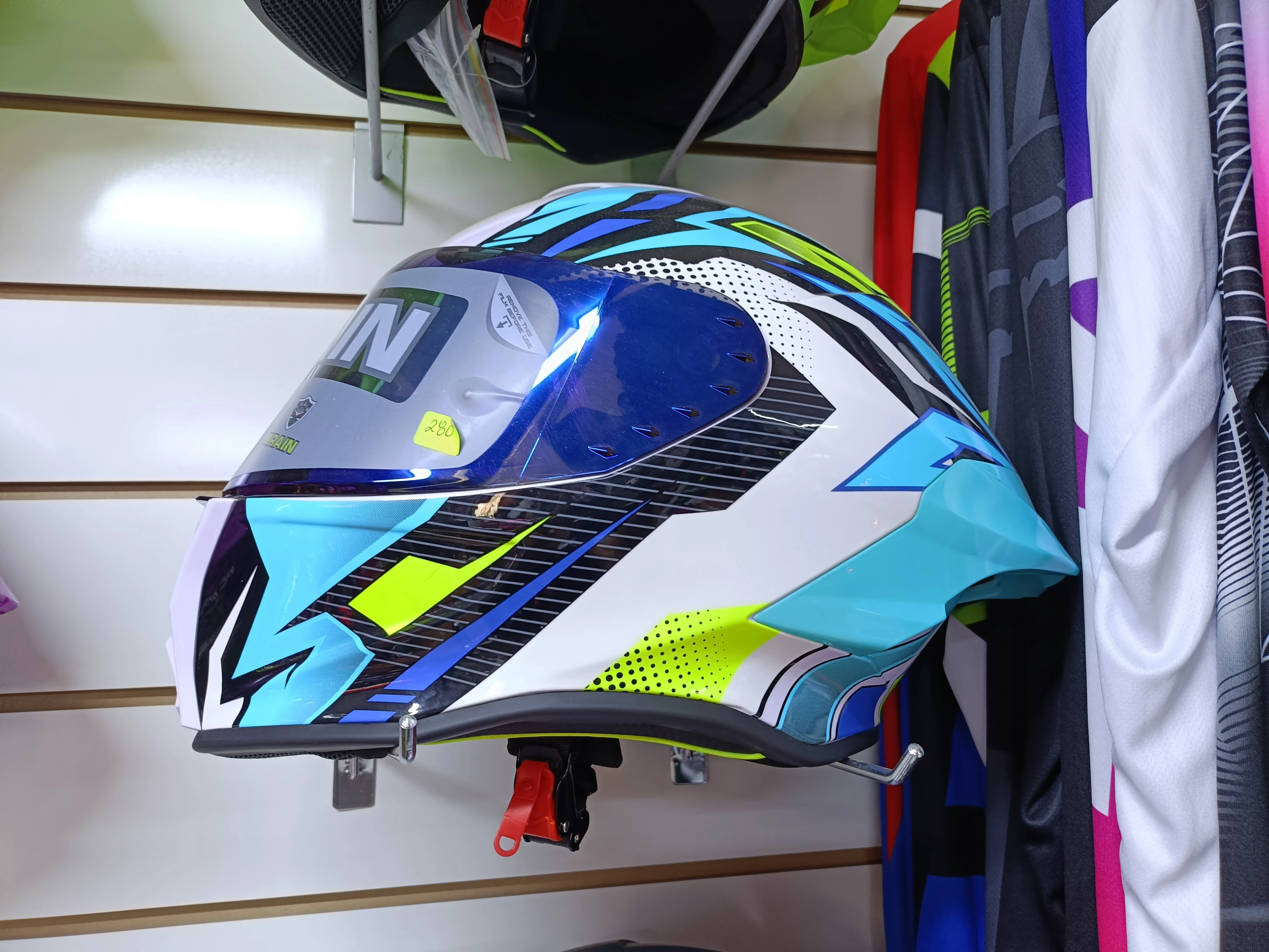 CASCOS KRAIN VISOR TORNASOLADO  6